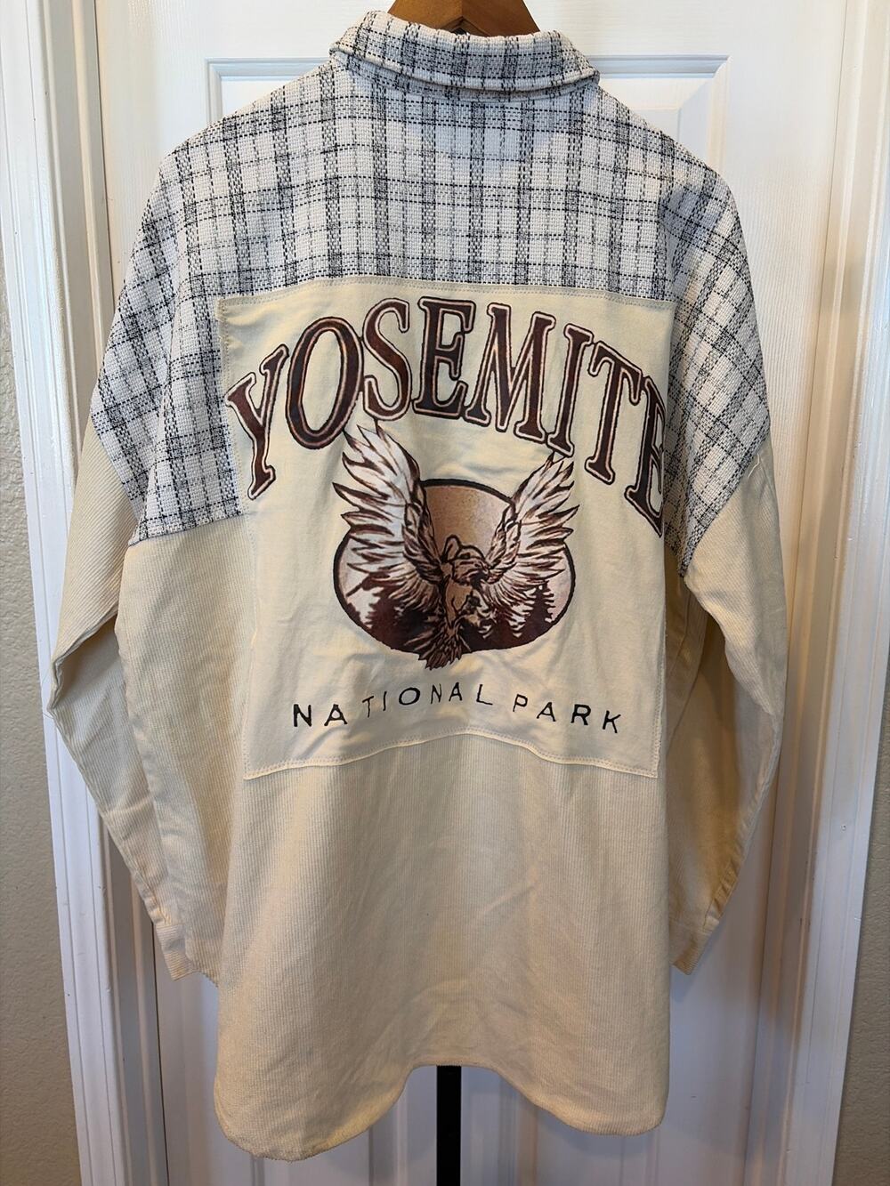 Upcycled Yosemite National Park Shirt Size Large L